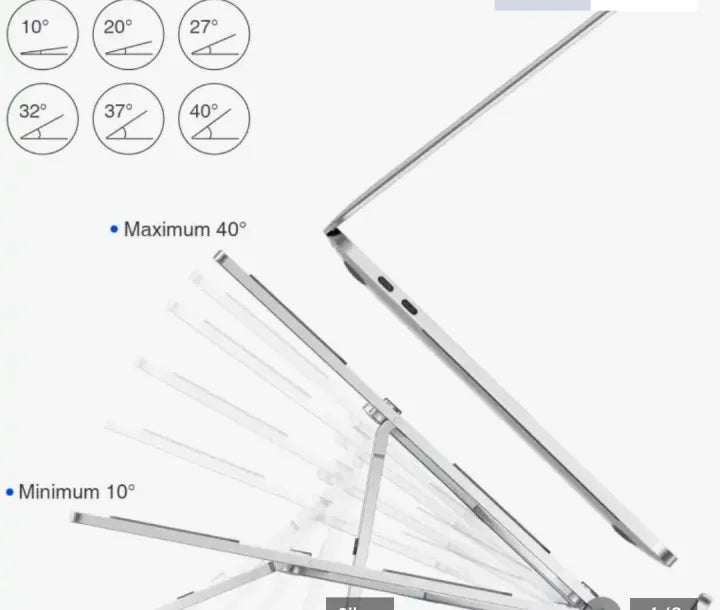 Adjustable Metal Laptop Stand