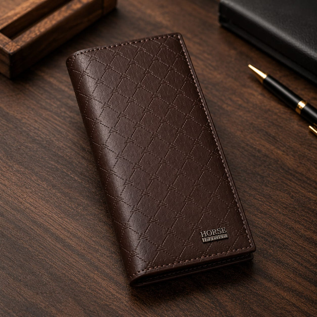 Men’s Long Wallet – Multi Card & Cash Organizer
