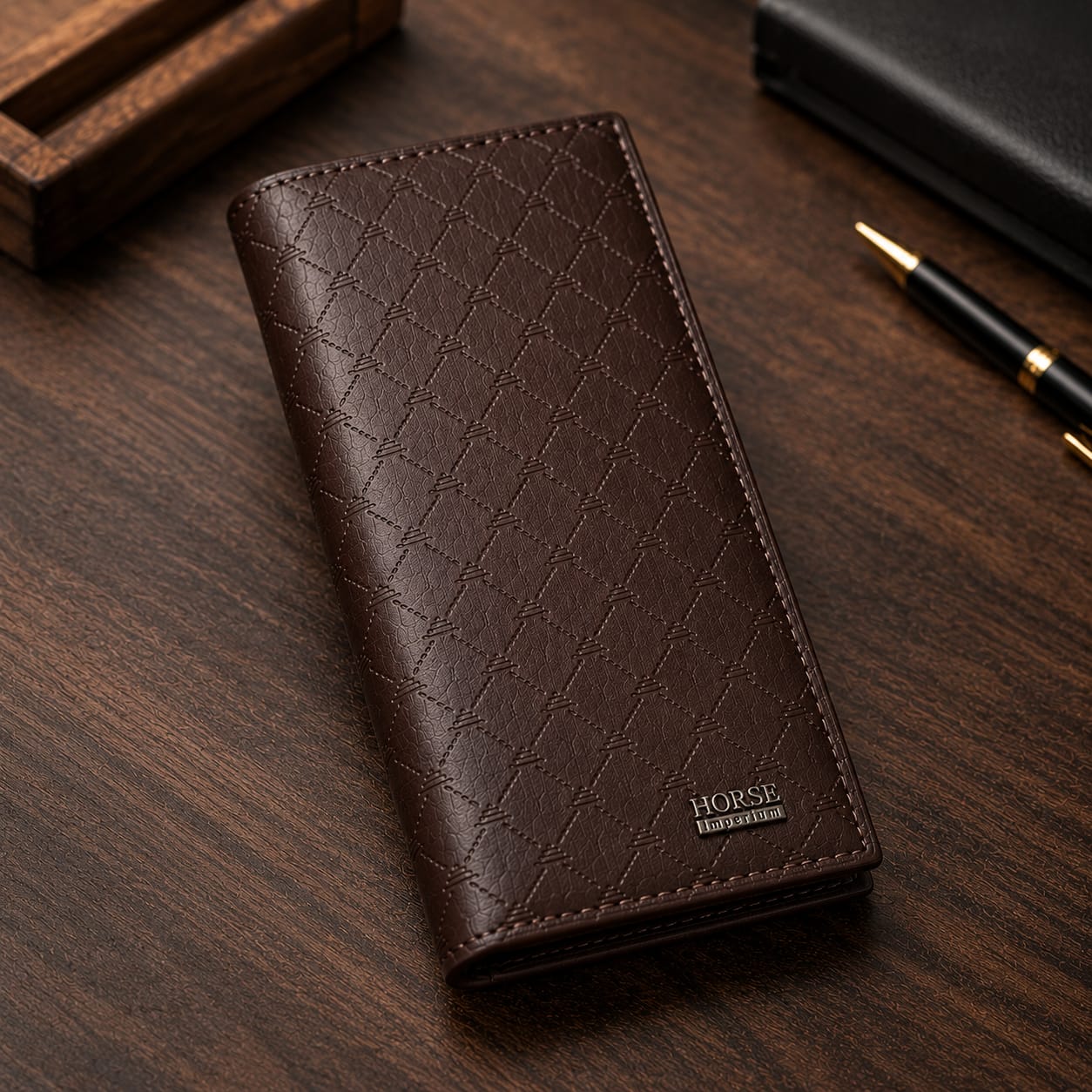 Men’s Long Wallet – Multi Card & Cash Organizer