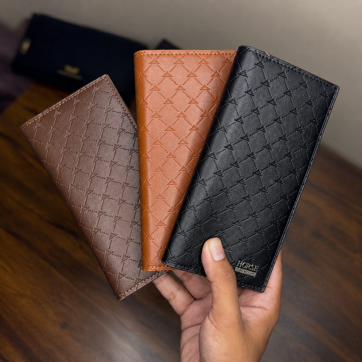 Men’s Long Wallet – Multi Card & Cash Organizer