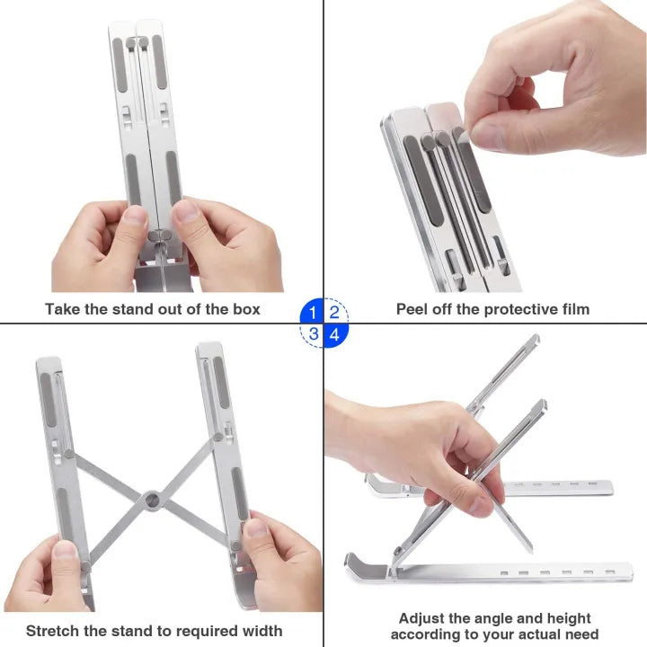 Adjustable Metal Laptop Stand